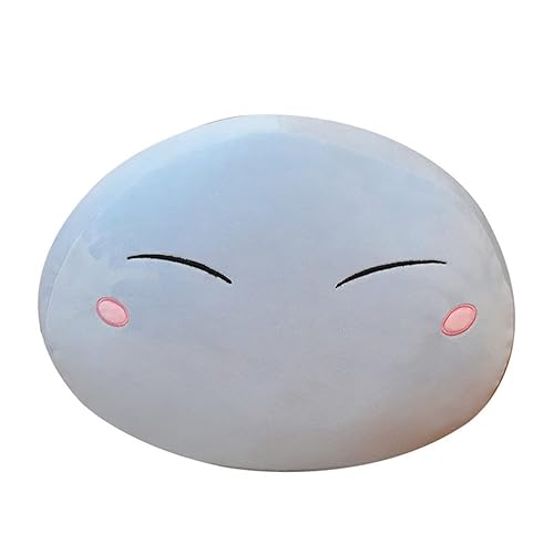 Anime That Time I Got Reincarnated as a Slime Plushie Anime Tensei Shitara Slime Datta Ken Tempest Rimuru Stuffed Doll Plush Pillows Plush Stuffed Doll Pillow Toys Gifts (17.7in, Happy) - 17.7in - Happy