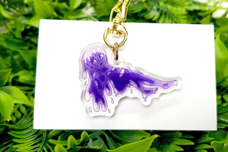 Gelato! Slimegirl | Glitter Acrylic Charm