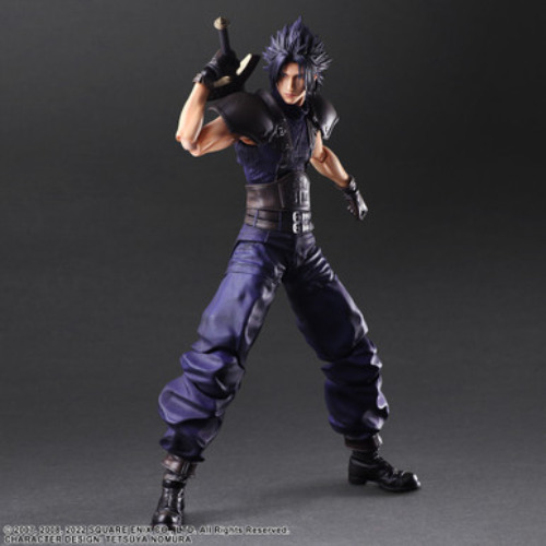 CRISIS CORE - FINAL FANTASY VII - REUNION PLAY ARTS KAI ACTION FIGURE  - ZACK FAIR SOLDIER 2ND CLASS