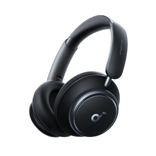 soundcore by Anker Space Q45 Adaptive Noise Cancelling Headphones, Reduce Noise by Up to 98%, Ultra Long 50H Playtime, App Customization, Hi-Res Sound with Details, Bluetooth 5.3 - Black