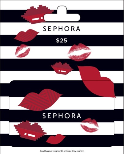 Sephora Gift Card - 25 Classic Black