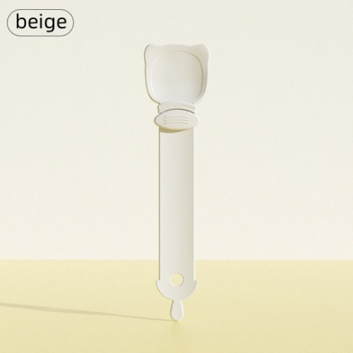Cat strip feeder cat spoon | Beige
