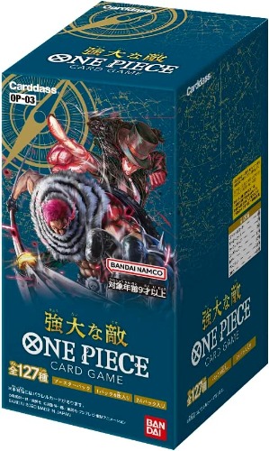One Piece Trading Card Game - Pillars of Strength - OP-03 - Booster Box - Japanese Ver (Bandai) - Brand New