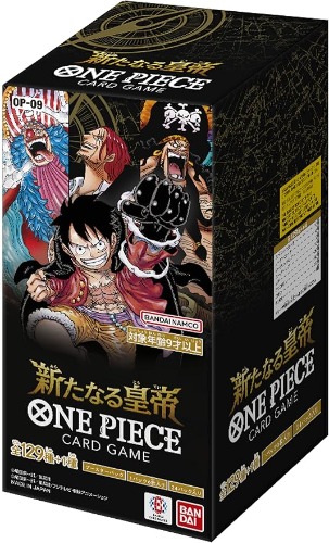 One Piece Trading Card Game - Four Emperors (OP-09) - Booster Box ( 24 boosters) - Japanese Ver (Bandai) - Brand New