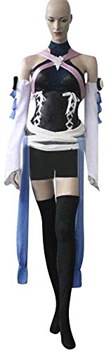 Fantasy Game Birth By Sleep Aqua Halloween Cosplay Costume - Female L