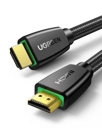 UGREEN 4K HDMI Cable 1M, HDMI 2.0 Braided Cord 18Gbps High Speed with Ethernet Support 4K@60Hz HDCP 2.2 ARC 3D Compatible with UHD TV, Monitor, Soundbar, Computer, Xbox 360, PS5, PS4, Switch, Blu-ray / 5.0 Meters $29.99
