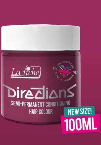 DIRECTIONS Cerise | HAIR COLOUR Dye Rainbow Vegan