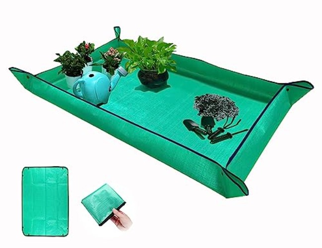 Extra Large Plant Repotting Mat - Green