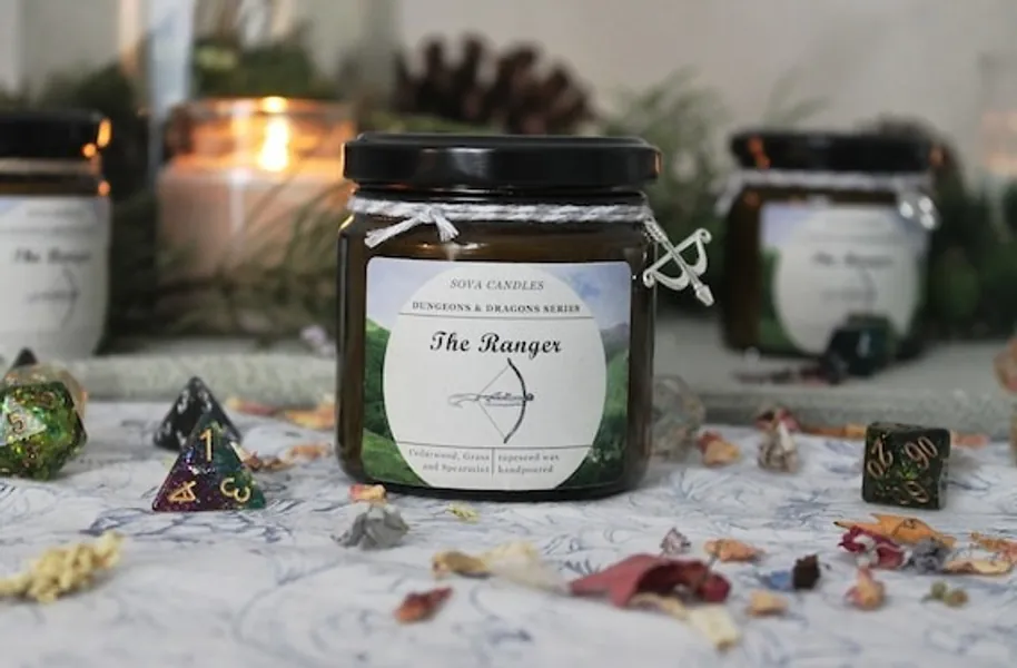 D&D Candle The Ranger / Der | Etsy
