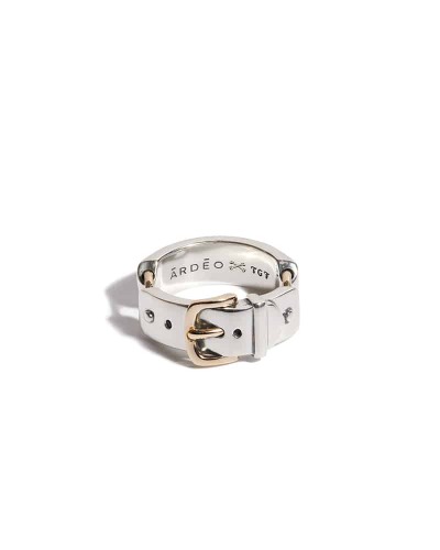 Ārdēo x TGF Mixed Metal Belt Ring 