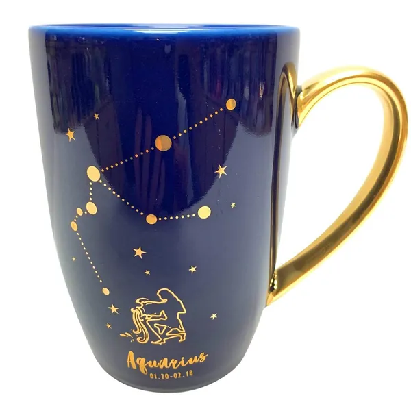 Zodiac Mug - Aquarius by Karma Kiss