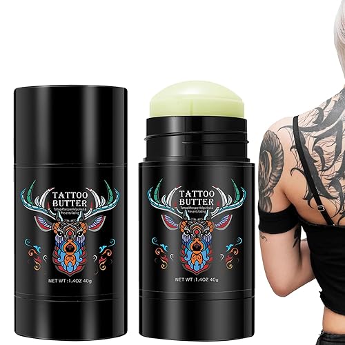Probuk Tattoo Intense Care Ointment, 40ml Tattoo Balm Cream, Tattoo Aftercare Cream, Tattoo Balm Aftercare, Tattoo Moisturiser for New Tattoo, Old Tattoo Color Enhancement & Moisturizing