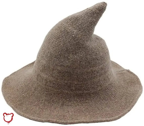 Multiple Color Witch Hat - black / Wool