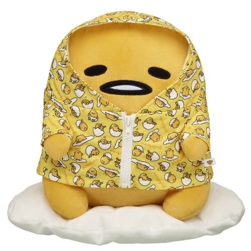 Build-A-Bear Sanrio Gudetama Plush With Hoodie Stuffed Toys in Yellow