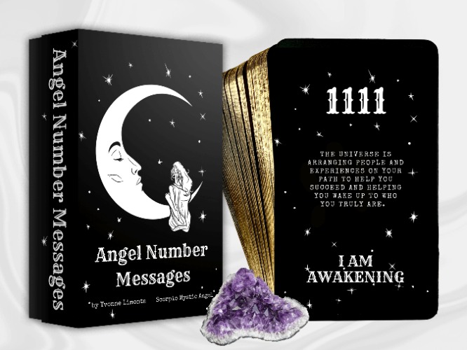 Angel Number Messages Oracle Deck (Authentic Copy) | Default Title