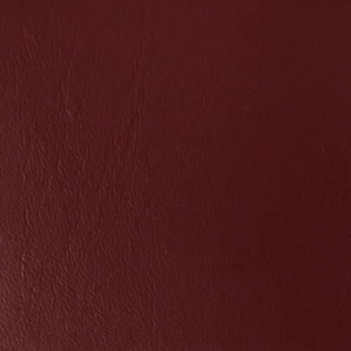 Burlapfabric.com Burgundy Faux Leather Fabric Upholstery Vinyl 54 Inches Wide Sold by The Yard - Burgundy