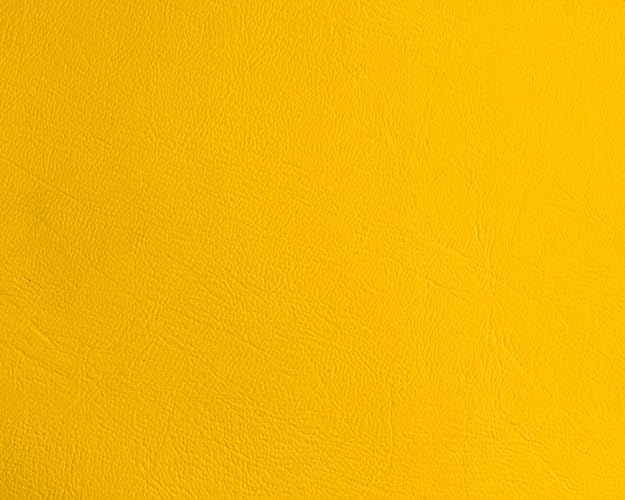 Burlapfabric.com Faux Leather Fabric Upholstery Vinyl 54 Inches Wide Sold by The Yard (Yellow)