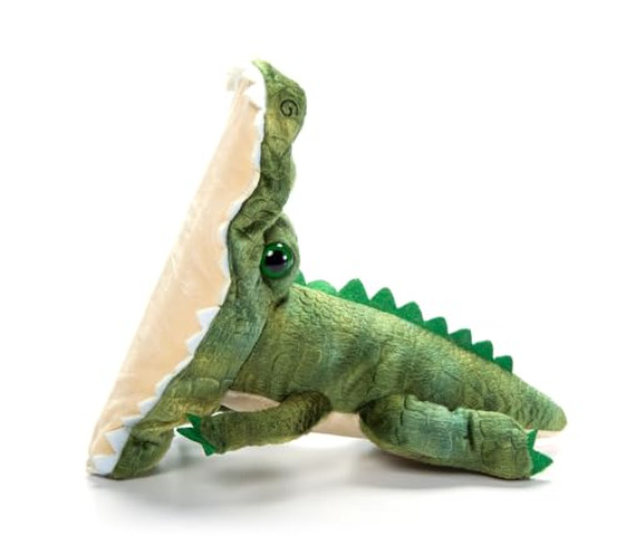 Petting Zoo Alligator Stuffed Animal Plushie Slap Bracelet