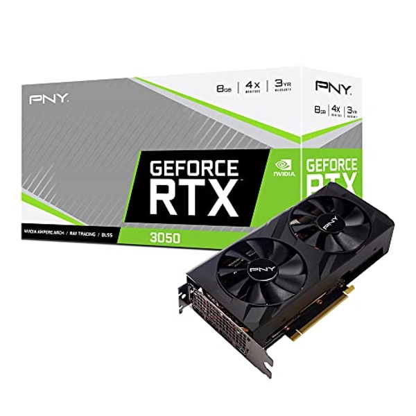 PNY GeForce RTX™ 3050 8GB Verto Dual Fan Graphics Card