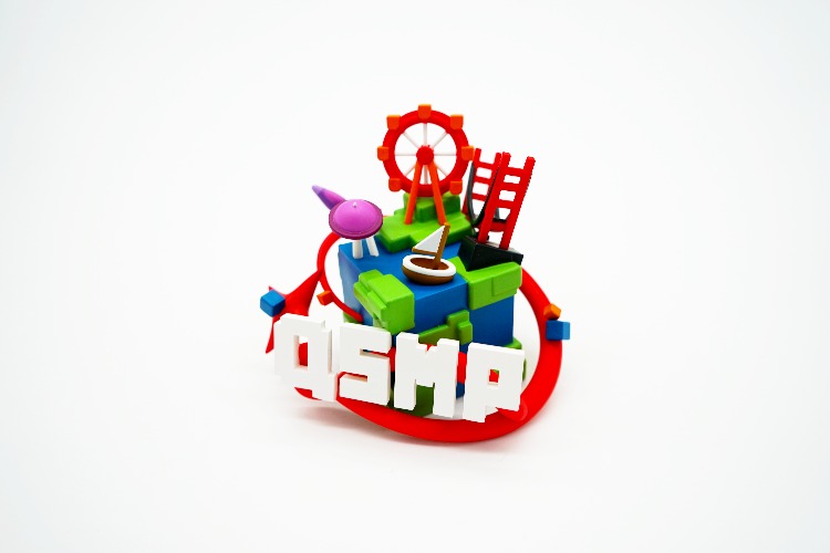 QSMP Globe Collectible Logo | 