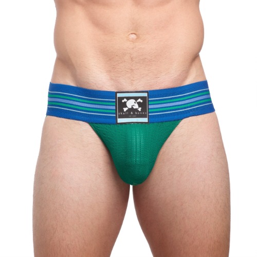 Locker Room Jock Blue Green | MEDIUM