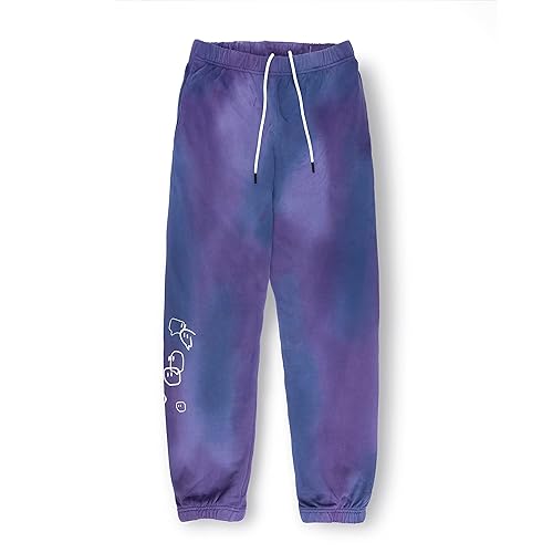 Twitch Fleece Jogger Sweatpant - Orb Tie Dye - Medium - Purple Tie Dye