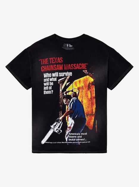 The Texas Chainsaw Massacre Film Poster Jumbo Graphic T-Shirt | Hot Topic