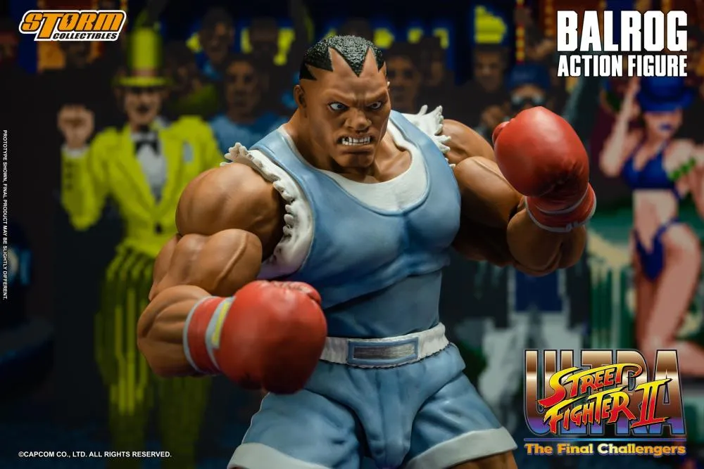Ultra Street Fighter II: The Final Challengers Balrog 1/12 Scale BBTS Exclusive Figure