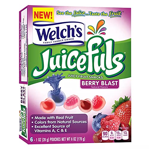 1 oz WELCH'S Juicefuls Berry Blast 6ct