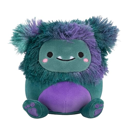 Squishmallows Original 5-Inch JT Dark Teal Bigfoot - Official Jazwares Plush (Little) - Big Foot - 5 inch