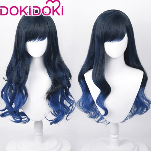 【Ready for ship】DokiDoki Project Sekai Colorful Stage! feat. Cosplay Shiraishi An Cosplay Wig  Blue Hair | Shiraishi An