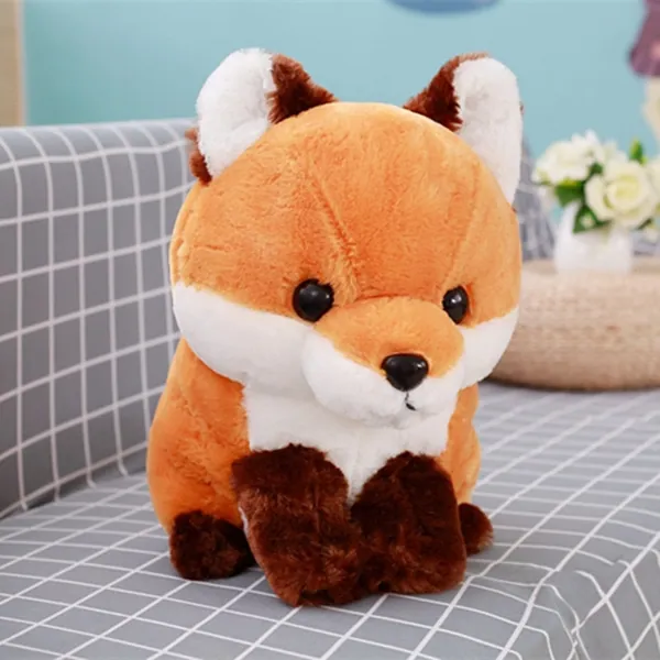 Foxy the Big Fox Plush | red