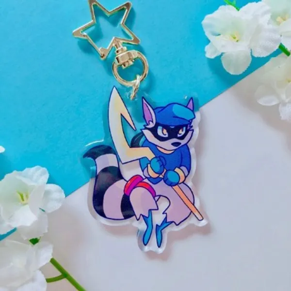 Sly Cooper Charm | Etsy