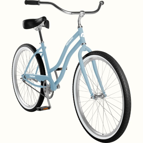 Chatham Beach Cruiser Bike - Step Through Single Speed | Crystal Blue / 26"