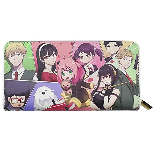 TUNDOIT Anime Wallet Anime Purse Men Women Wallet Anime Merch (jiandie wallet)