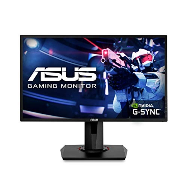 ASUS VG248QG 24" G-Sync Gaming Monitor 165Hz 1080p 0.5ms Eye Care with DP HDMI DVI, Black