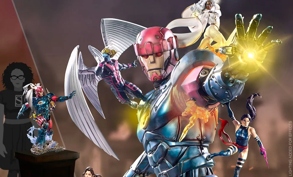 Marvel X-Men Vs Sentinel #3 Deluxe Art Scale Statue by Iron Studios