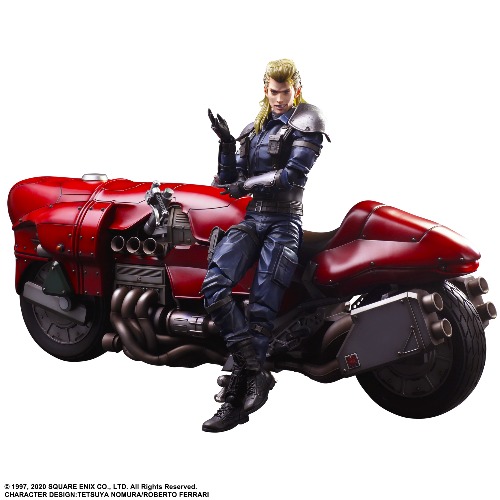FINAL FANTASY VII REMAKE™ PLAY ARTS KAI™ Action Figure - ROCHE &amp; MOTORCYCLE SET