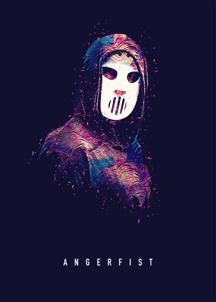 'ANGERFIST' Poster, picture, metal print, paint by Most Popular Cult posters | Displate