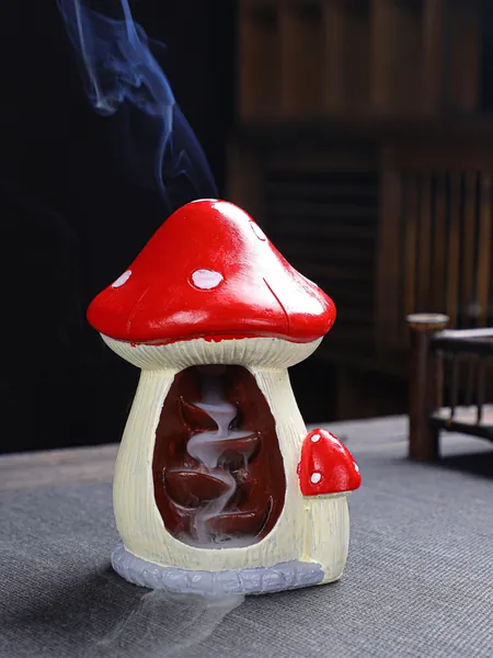 1pc Mushroom Design Incense Burner