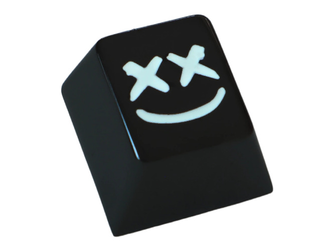 X Eyes Keycap - Glow-In-The-Dark
