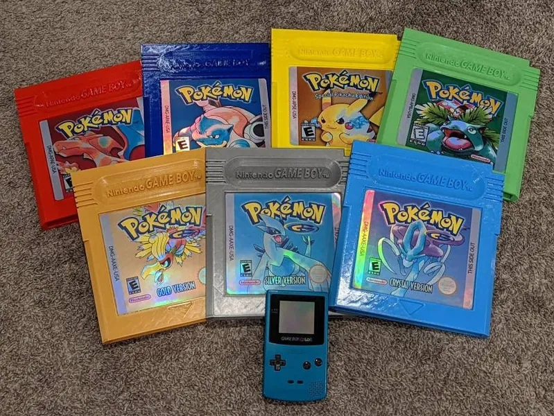 Giant Pokemon Gameboy Cartridge - Original Series
