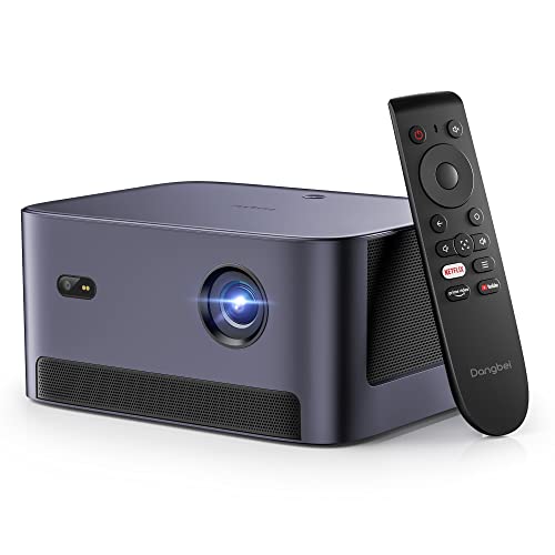 Dangbei Neo Smart Projector, Netflix Officially-Licensed Portable Projector with WiFi and Bluetooth, Compact 1080P Movie Projector, HDR10, Auto Keystone, Auto Focus, 2x6W Dolby Audio Speakers - Blue