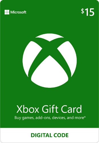 $15 Xbox Gift Card - [Digital Code] - 15