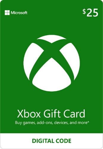 $25 Xbox Gift Card - [Digital Code] - 25
