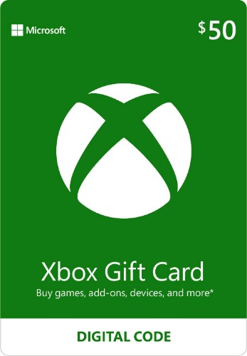 $50 Xbox Gift Card - [Digital Code] - 50