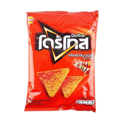 Doritos Corn Tortilla Chip Spicy BBQ Flavor,2 oz [Thailand Edition]