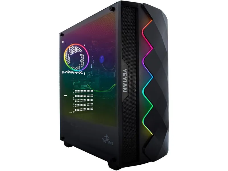 Yeyian Gaming Desktop Shoge X01 YPB-SHO-X01 Intel Core i5 10th Gen 10400F (2.90 GHz) 8 GB DDR4 500 GB NVMe SSD NVIDIA GeForce GTX 1660 SUPER Windows 10 Home 64-bit