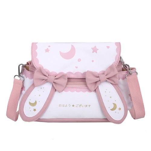 Star Bunny Lolita Purse - Pink