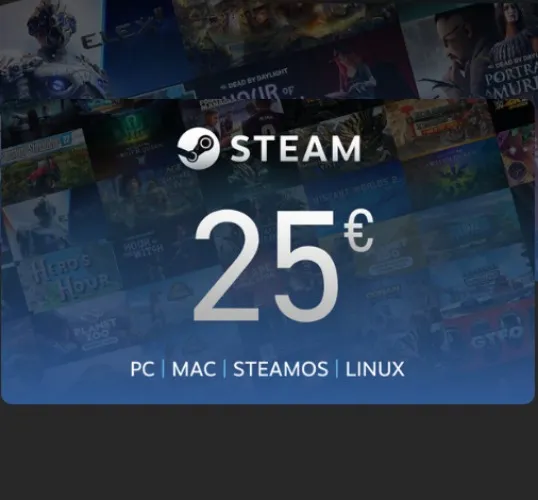 Steam Gift Card 25€